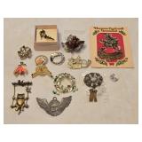 Lot of Beautiful Misc Brooches