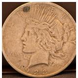 1923 Silver Peace Dollar