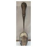 Solid Sterling silver large spoon .925