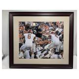 Large Auburn Football Framed Game Picture