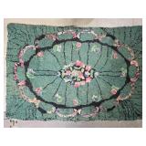 Antique Handmade Entry Rug