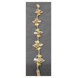 Taxco sterling silver grape clusters bracelet