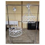 Fantastic Pair of Modern Chandeliers