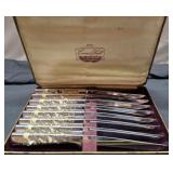 Vintage 8pc set of MCM style Carvel Hall knives