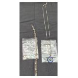 Lot of sterling silver necklaces