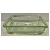Beautiful green depression dish