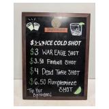 Jagermeister Alcohol Chalkboard
