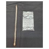 Vtg Ross Simon sterling silver tennis bracelet