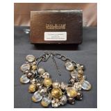 Joan Rivers bold multi bead necklace
