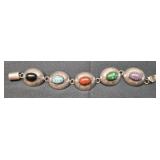 Taxco Mexican SS multi colored stones