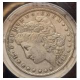 1835 Silver Morgan Dollar