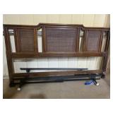 King Size MCM Headboard and Frame