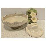 Lot of 3 pottery decor MCcoy