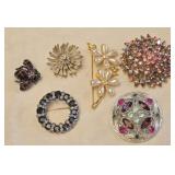Giovanni Sarah Covingtry Joan Rivers Brooches