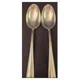 Lot of 2 sterling Coleman E. Adler and Sons spoons