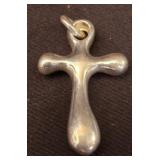.925 sterling silver cross pendant