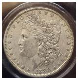 1880 silver Morgan Dollar