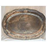 Large 20th Century Mexico Sterling Silver Platter
