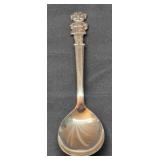 Vtg silver plated " campbells kid " spoon