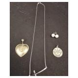 Lot of Sterling silver jewelry
