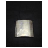 Sterling silver curved slide pendant 28g