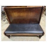 Single Seat Bench Padded Seat