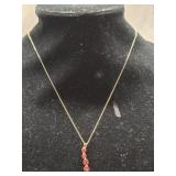 Sterling silver necklace with pendant