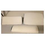Lot of 3 Wedge Pillows
