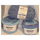 NEW 3 Yarnspirations Bernat Blanket Ombre Yarn