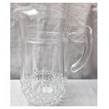 Vtg crystal pitcher matches lot 74