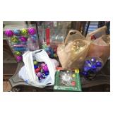 Estate lot of christmas ornaments