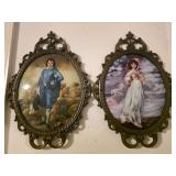 Vintage Blue Boy & Pinkie Italian Prints