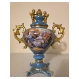 Stunning Large Vintage Dresden Germany Vase