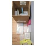 Estate lot of plastic containers