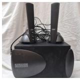 Vtg Altec Lansing computer speaker system