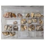 raw rock specimens