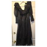 Small Vintage black lace dress