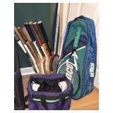 Prince Tennis Racket Bowling Ball & Misc Rackets