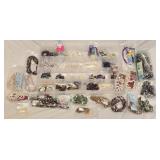 Case of Misc Gemstone Beads Shells Etc