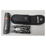 Sheffield multi tool and Ozark flash light