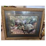Large Gold Framed Glenham Arbor Print
