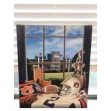 Canvas Framed Auburn Football Picture