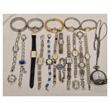 Lot of Ladies MUDD Episode Elgin & More Watches