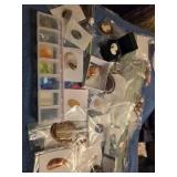 Estate Lot Jewelry Making Stones Cameo & More