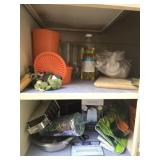 Estate lot of kitchen items decor and more