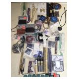 Estate lot of jewelry beads and more