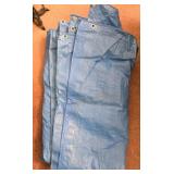 Large blue tarp