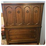 Vintage solid wood Chest of Drawers