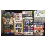 Large Lot of 36 puzzles