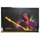 Pyramid America Jimi Hendrix Paint Splatter